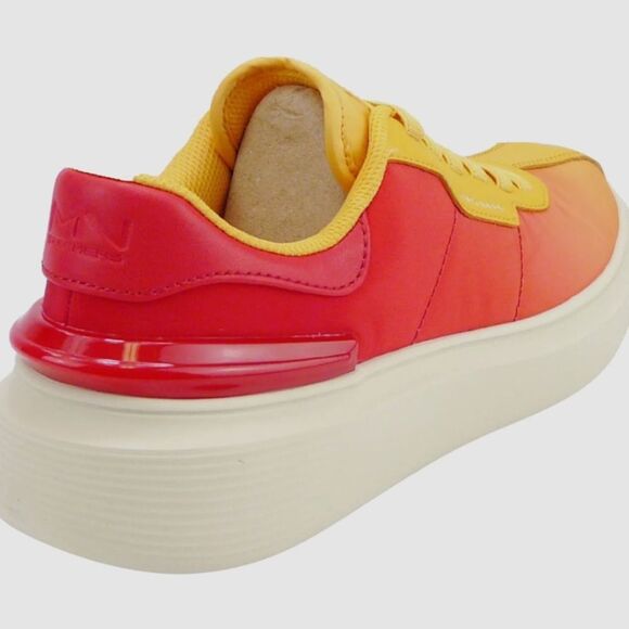 SKECHERS MARK NASON WOMEN’S RECORD 2.0 NYLA RED/YELLOW 80’S VIBE SIZE 6 1/2 NWOT - Picture 1 of 2